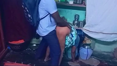 Indian student with aunty sex in home