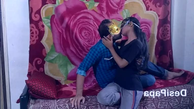 indian couple making love