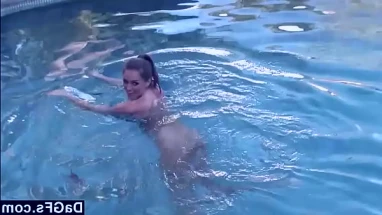 Tori Black fuck harder in the pool