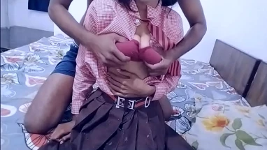 Indian hot school girl first time sex after class