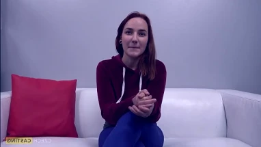 czech casting Lili Sommer red-head