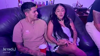 Two swinger couples have a partner swap; they love trying another woman.