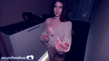 Home Alone and Horny, She Invited Me Over for a Wild Fuck