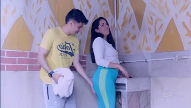 At the end creampie she laughed