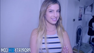 Amateur teen strips and fucks for money
