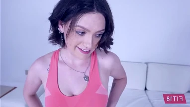 FIT18 - Gracie Gates - Casting Petite Teen Amateur With Big Natural Breasts