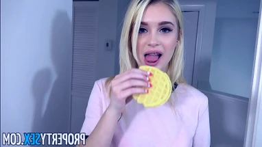 PropertySex - Hot petite blonde teen fucks her roommate