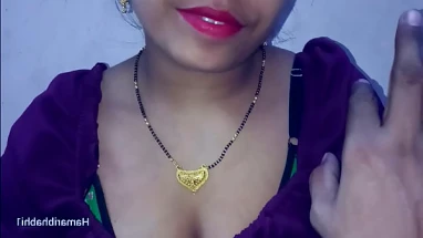 I fucked Bhabhi's panty by wrapping it on my dick. Indian Desi Bhabhi hardcore sex.