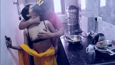 hot sex in kitchen