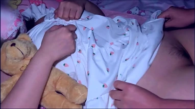 I came to send my friend's little sister to bed.