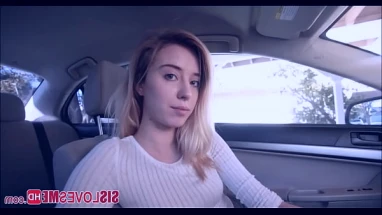granny fucked in car